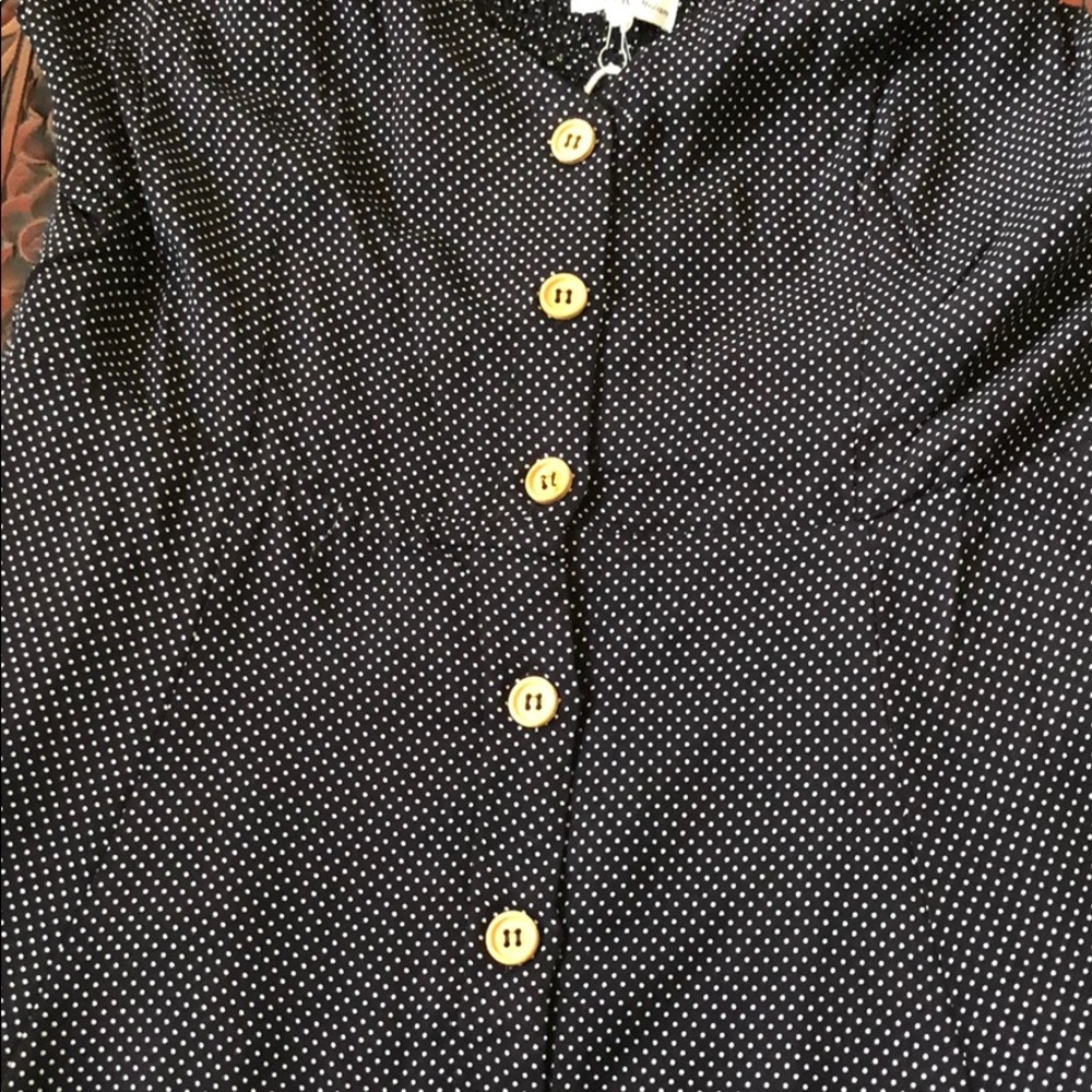 #23 GIRLY & FLIRTY LITTLE BLACK DOTTED DRESS - Picture 5 of 8